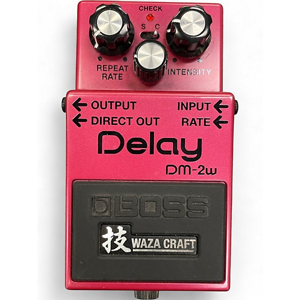 Used BOSS DM2W Delay Waza Craft Effect Pedal