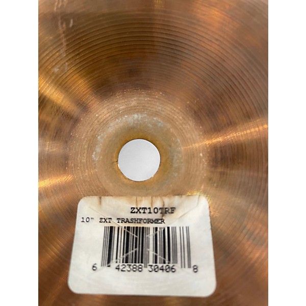 Used Zildjian 10in ZXT Trashformer Cymbal