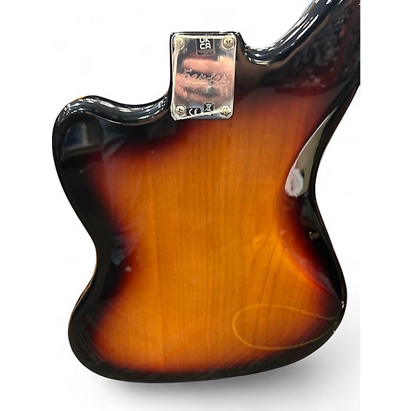 Used Fender Kurt Cobain Signature Jaguar NOS 3 Color Sunburst Solid Body Electric Guitar