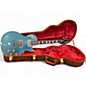 Used Gibson Les Paul Standard Pelham Blue Solid Body Electric Guitar thumbnail