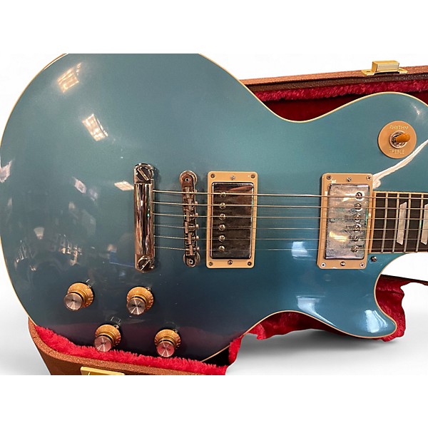 Used Gibson Les Paul Standard Pelham Blue Solid Body Electric Guitar