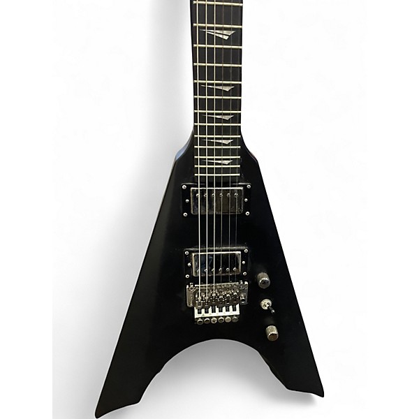 Used Kramer NITE V Black Solid Body Electric Guitar