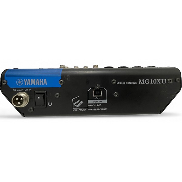 Used Yamaha MG10XU 10 Channel Mixer with Effects Unpowered Mixer