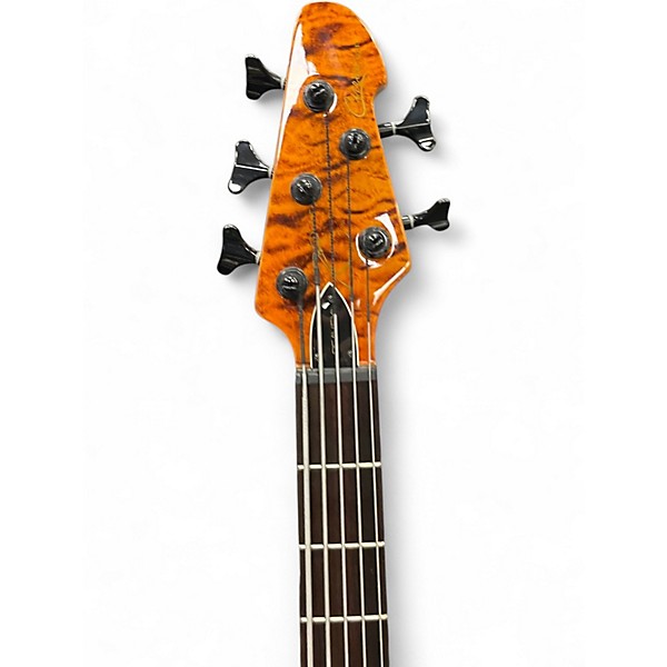 Used Peavey Cirrus 5 Amber Electric Bass Guitar