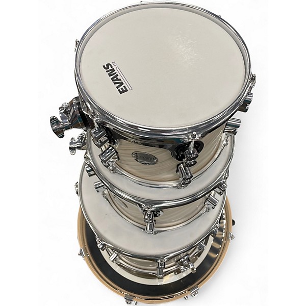Used PDP by DW 4 Piece Concept Series TWISTED IVORY Drum Kit