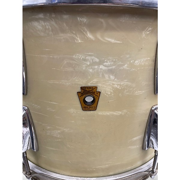 Vintage 1967 Ludwig 3 Piece BUDDY RICH COCKTAIL DRUMS 1967 Silver Oyster Pearl Drum Kit