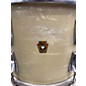 Vintage 1967 Ludwig 3 Piece BUDDY RICH COCKTAIL DRUMS 1967 Silver Oyster Pearl Drum Kit