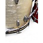 Vintage 1967 Ludwig 3 Piece BUDDY RICH COCKTAIL DRUMS 1967 Silver Oyster Pearl Drum Kit