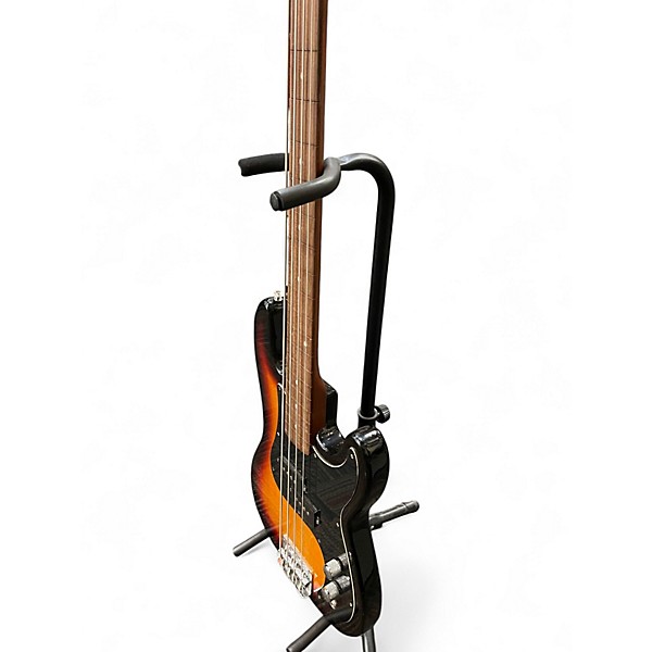 Used Samick Corsair 3 Color Sunburst Electric Bass Guitar