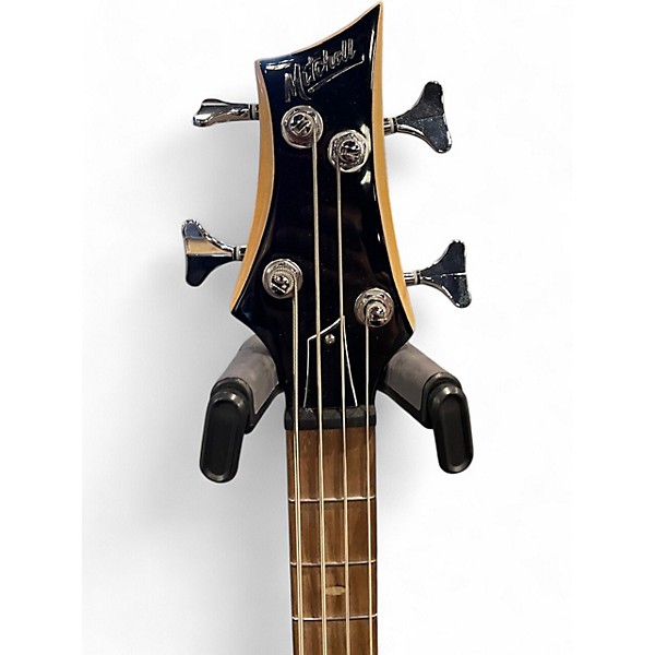 Used Mitchell MB100PB Pelham Blue Electric Bass Guitar