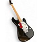 Used Squier Hello Kitty Stratocaster Single Hum Black With Kitty Pickguard Black Solid Body Electric Guitar