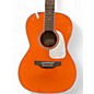 Used Takamine cp3ny orange gloss Acoustic Electric Guitar
