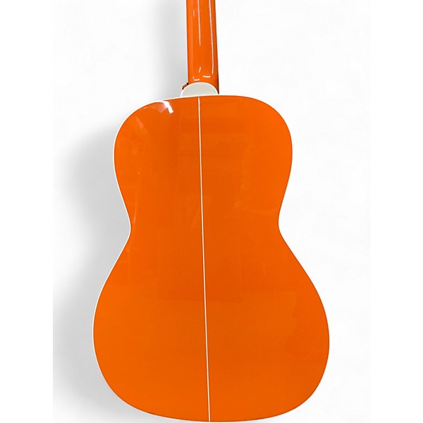 Used Takamine cp3ny orange gloss Acoustic Electric Guitar