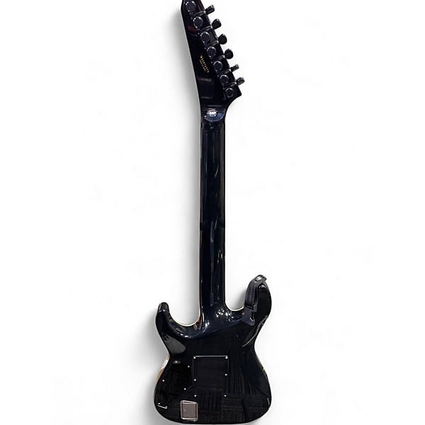 Used ESP E-II Horizon FR-7 7-String with Floyd Rose Black Solid Body Electric Guitar