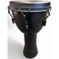 Used Toca Freestlyle Mechanically Tuned Djembe 14 in Black Mamba Djembe