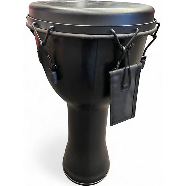 Used Toca Freestlyle Mechanically Tuned Djembe 14 in Black Mamba Djembe
