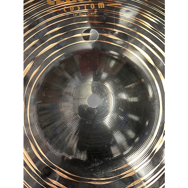 Used Meinl  18in Classics Custom Dark Crash Cymbal