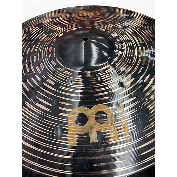 Used MEINL 22in Classic Custom Dark Ride Cymbal