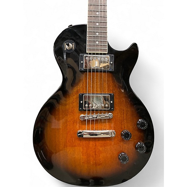 Used Epiphone Tribute Les Paul Standard Vintage Sunburst Solid Body Electric Guitar