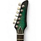 Used Carvin DC127 Green Solid Body Electric Guitar