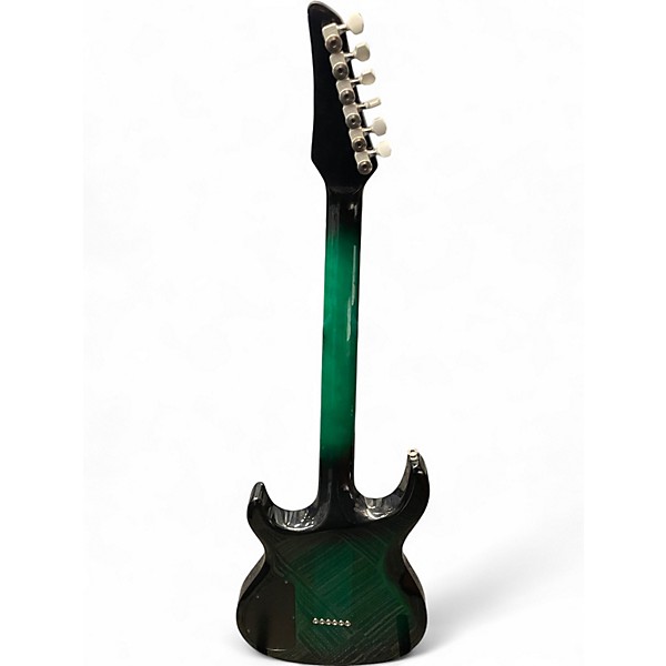 Used Carvin DC127 Green Solid Body Electric Guitar