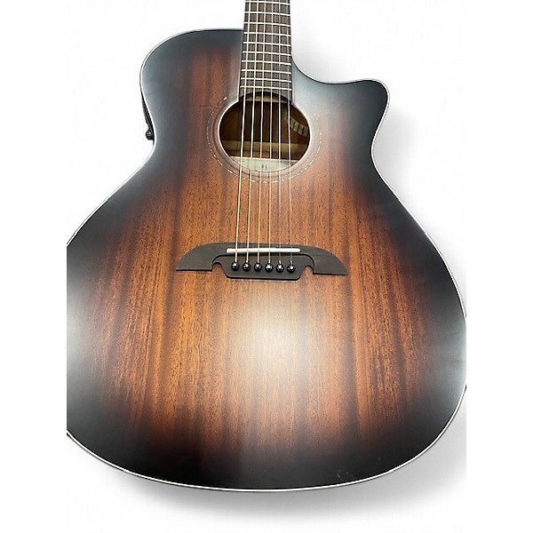 Used Alvarez AG660CE2 Brown Sunburst Acoustic Electric Guitar