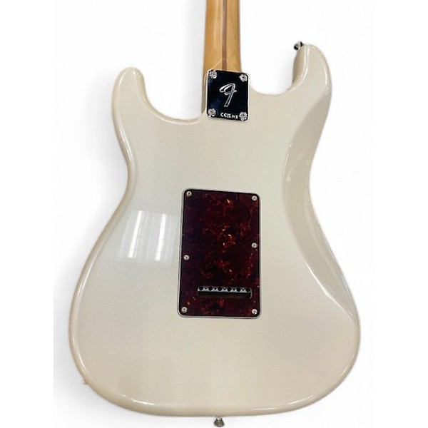 Used Fender PLAYER MODIFIED STRATOCASTER Olympic Pearl Solid Body Electric Guitar