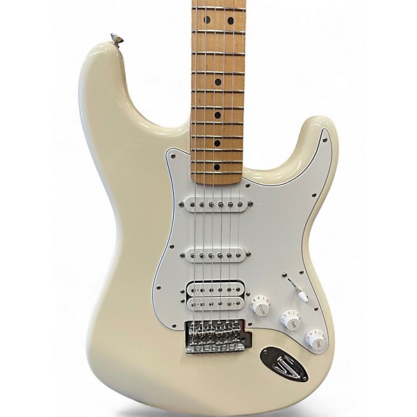 Used Fender STRATOCASTER Arctic White Solid Body Electric Guitar