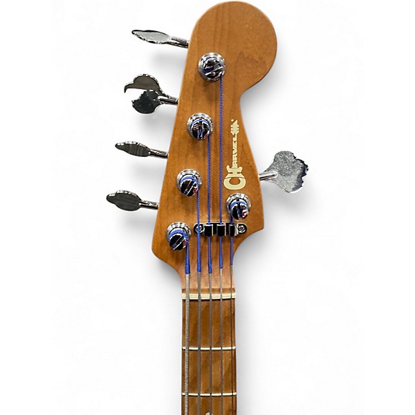 Used Charvel PRO MOD SAN DIMAS PJ 5 STRING PLATINUM PEARL Electric Bass Guitar