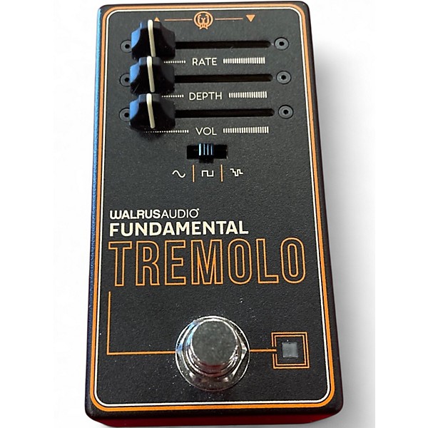 Used Walrus Audio FUNDAMENTAL TREMOLO Effect Pedal