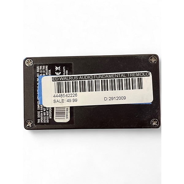Used Walrus Audio FUNDAMENTAL TREMOLO Effect Pedal