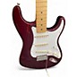 Used Fender Standard Stratocaster Wine Red Solid Body Electric Guitar