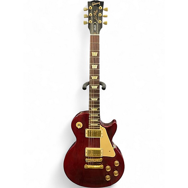 Used Gibson Les Paul Studio Red Solid Body Electric Guitar