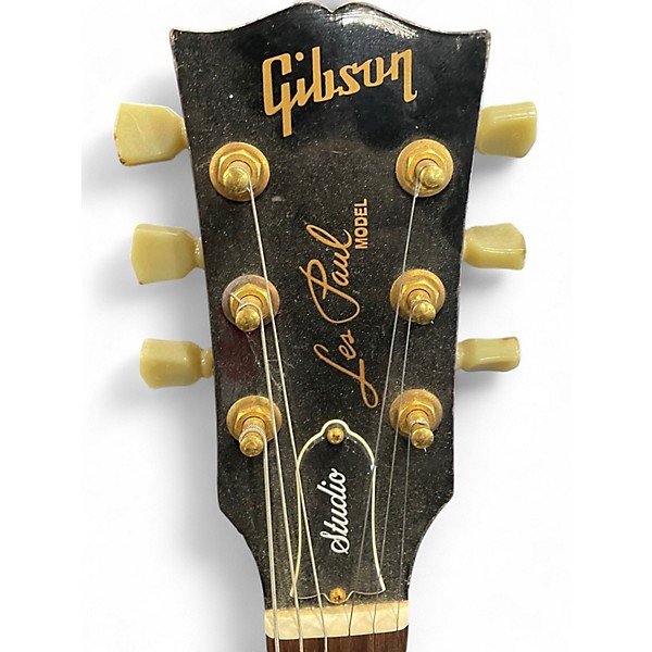 Used Gibson Les Paul Studio Red Solid Body Electric Guitar