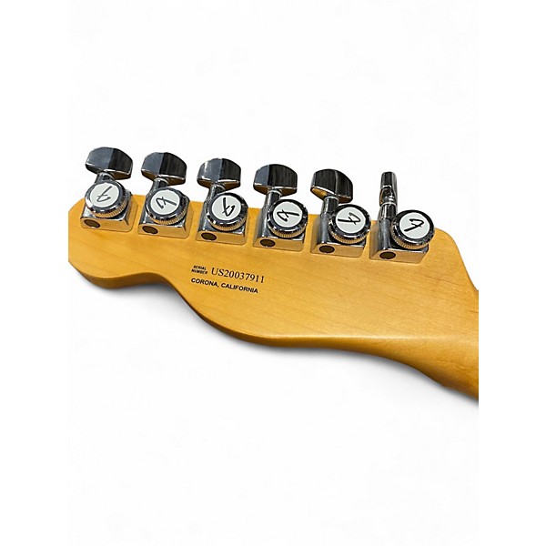 Used Fender American Ultra Telecaster Blue Solid Body Electric Guitar