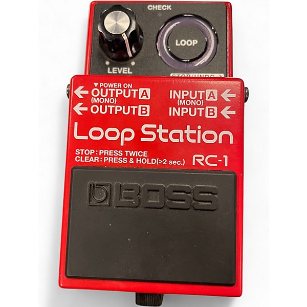 Used BOSS RC1 Loop Station Pedal