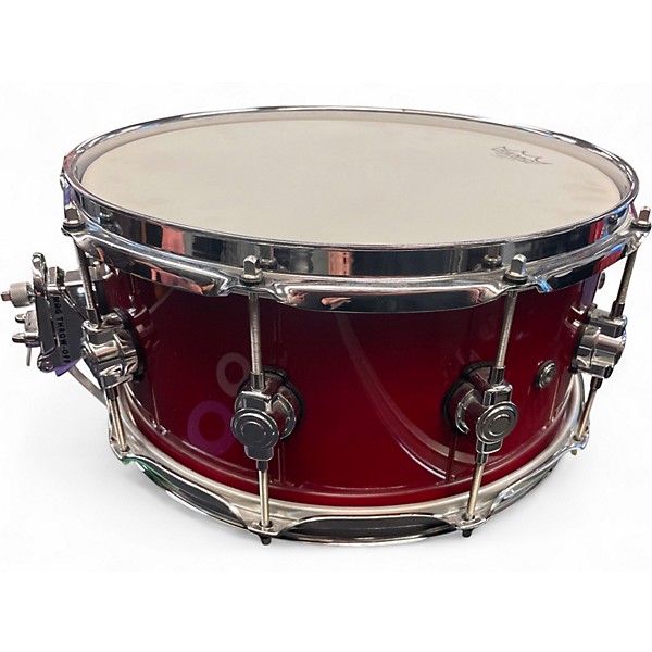 Used DW 14X7 Performance Series Snare Red Drum