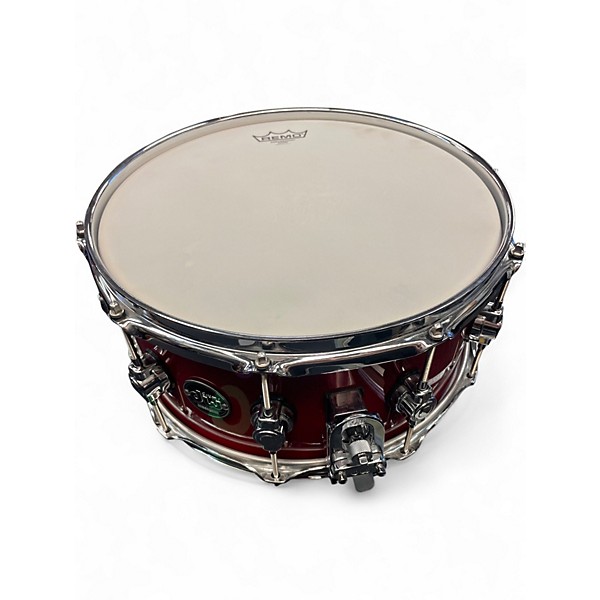 Used DW 14X7 Performance Series Snare Red Drum