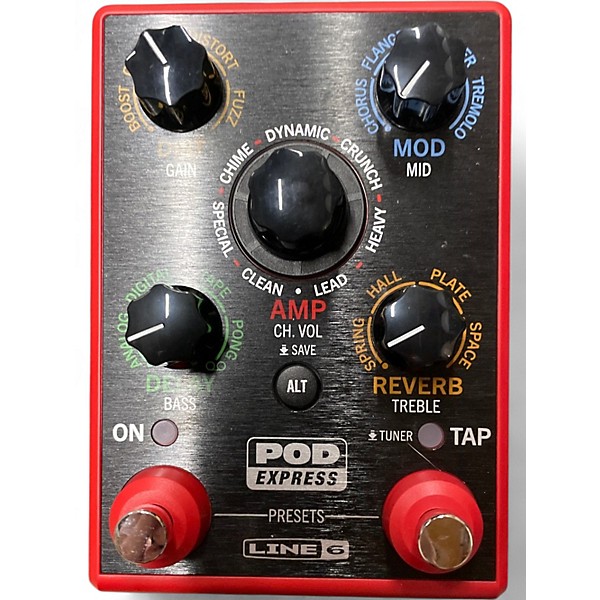 Used Line 6 Pocket Pod Express Amp Modeler Effect Processor