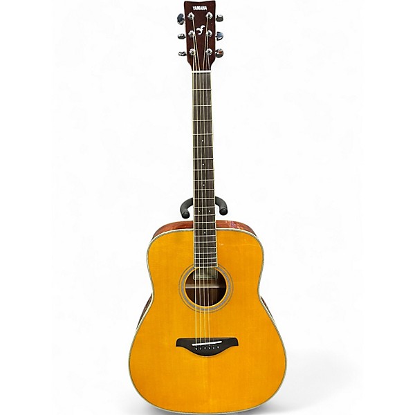 Used Yamaha FG-TA VT Vintage Natural Acoustic Electric Guitar