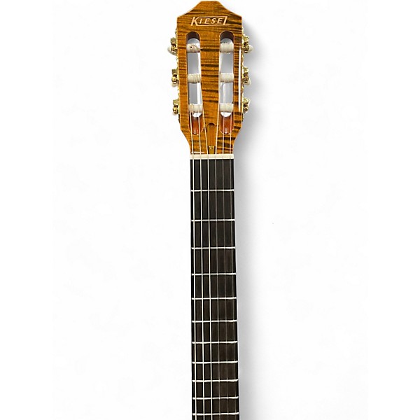 Used Kiesel NS1 FLAME MAPLE Classical Acoustic Electric Guitar