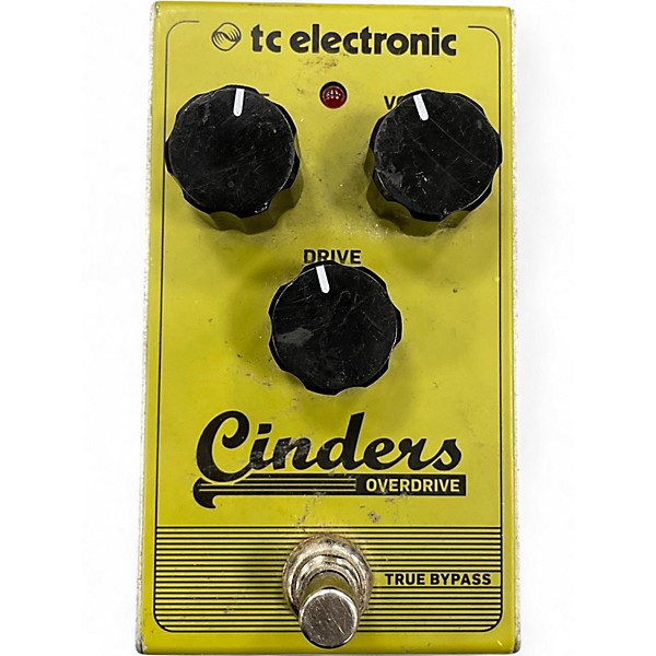 Used TC Electronic Cinders Overdrive Effect Pedal