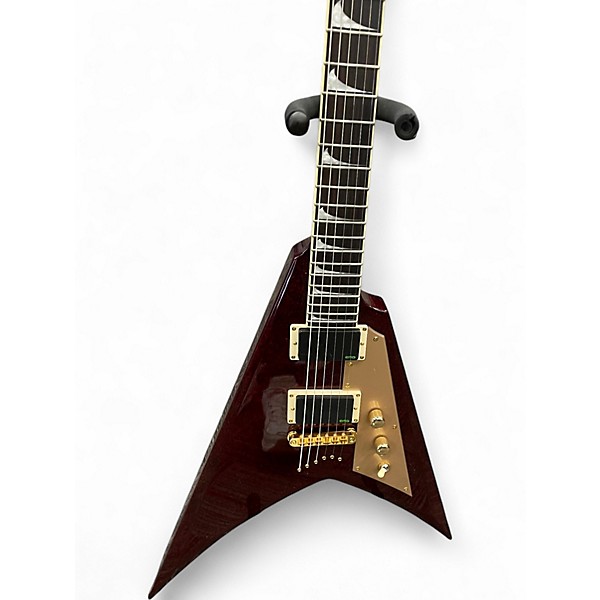 Used ESP KIRK HAMMET KHV RED SPARKLE Solid Body Electric Guitar