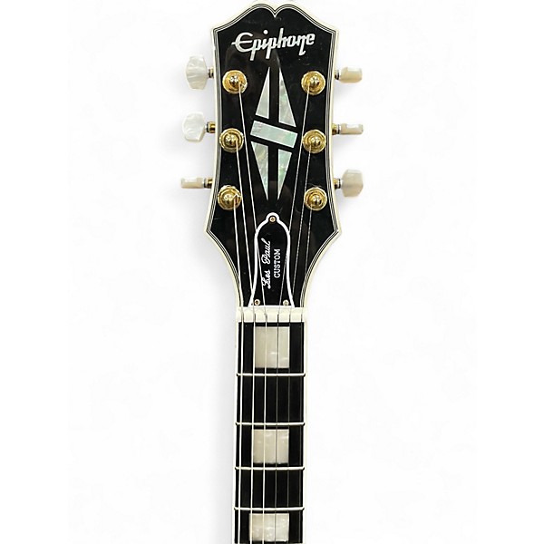 Used Epiphone Les Paul Black Beauty 3 Black Solid Body Electric Guitar