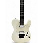Used Schecter Guitar Research Diamond Series PT Arctic White Solid Body Electric Guitar