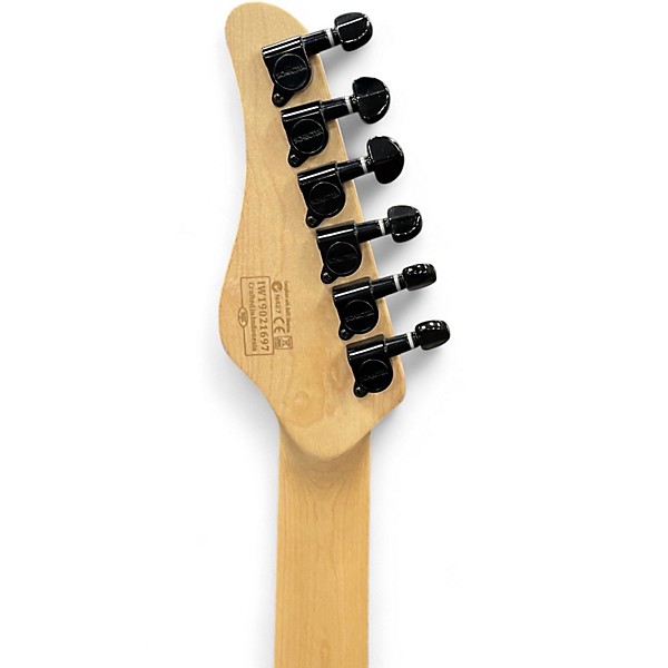 Used Schecter Guitar Research Diamond Series PT Arctic White Solid Body Electric Guitar