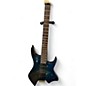 Used Leo Jaymz HEADLESS AQUA BURST Solid Body Electric Guitar thumbnail