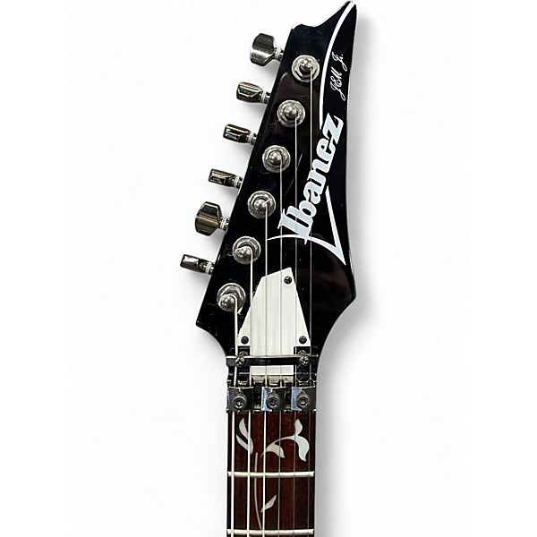 Used Ibanez JEMJR Black Solid Body Electric Guitar