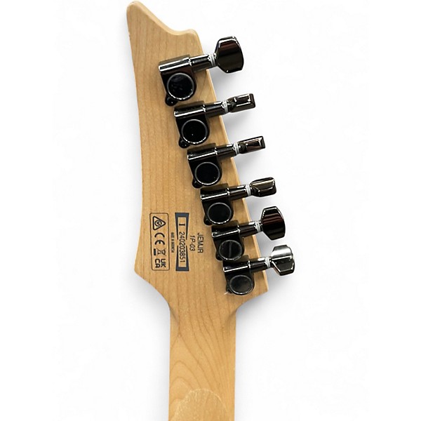 Used Ibanez JEMJR Black Solid Body Electric Guitar