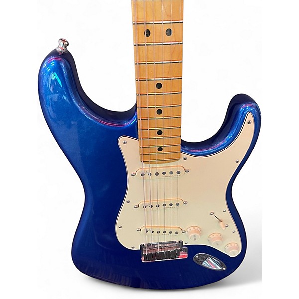 Used Fender American Ultra Stratocaster Cobra Blue Solid Body Electric Guitar